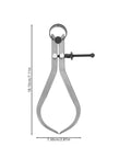 Built Tough Carbon Steel Caliper Kit For Hella Accurate Woodturning, 18.10cm, precision gauge for diameter measurements.