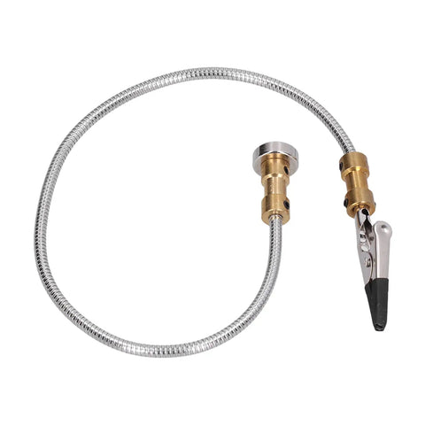 Helping Hands Soldering Third Hand Tool With Magnetic Base And Adjustable Clamp For Electronics Repair PCB Assembly DIY Welding Small Parts Holding Photo Setup And Soldering Aid braided metal arm with alligator clip