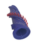 Soft Roller Vacuum Brush Head For Dreame V11 V12 V16 T10 T20 T30 T37 NEO with red AntiTangle comb teeth, blue replacement part