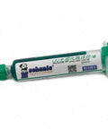Green UV Solder Mask For PCBs, 10ml Dope Green Ink To Protect Traces, BGA Ready Photosensitive UV Cure Ink syringe packaging