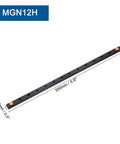 MGN12 350mm Bearing Steel Linear Guide Rail For MGN12H Carriage Block, Mini Linear Slide Guideway For DIY 3D Printers And CNC Machines