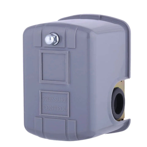 60/80 Psi Water Well Pump Pressure Switch Adjustable for Your Home Water Setup 1/4 Inch NPT Female Threads, close-up view.