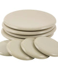 8-Piece Carpet Furniture Sliders Set For Easy Moving Of Beds, Sofas, Dressers And Heavy Furniture, Anti-Slip Protective Pads, Beige