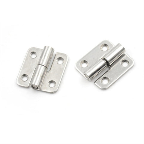 1.5 Inch Self Closing Corner Draw Door Hinge For Cabinet Doors 2 Pack Soft Close Corner Mounted Cabinet Hardware shown front view