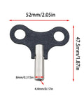 Clock Winding Key For Old School Mechanical Desk Clocks And Wooden Clocks Solid Metal Winding Tool With Frosted Non Slip Handle