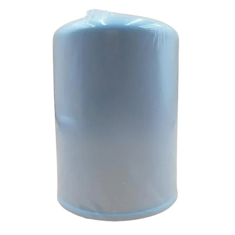 Heavy Duty Oil Filter Replacement For Penta Trucks Like D13 And D16 Models in blue packaging, cylindrical shape, ready for installation.