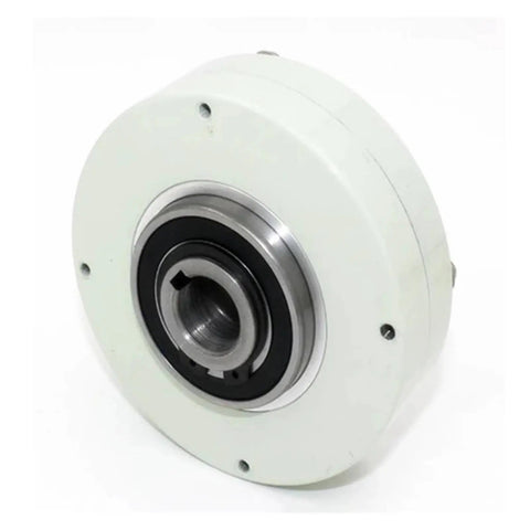 Compact Hollow Shaft Magnetic Powder Brake And Clutch For Tension Control 24V High Temperature Resistant Smooth Start And Stop Easy Install Durable Small Footprint 3N Torque