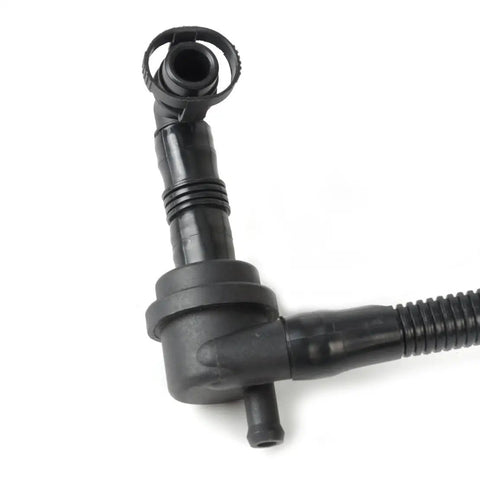 Durable Crankcase Breather Vacuum Hose Kit For Audi A4 and A6 2.8 V6 Models 1997 Through 2001 Easy Install OE Fitment Parts To Fix Emissions And Stop Oil Leaks Right Away, black plastic hose