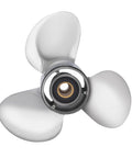 Stainless Steel Boat Outboard Propeller 13 By 19 Right Rotation 13 Spline Three Blade Fits Johnson Evinrude BRP Engines 40-140HP