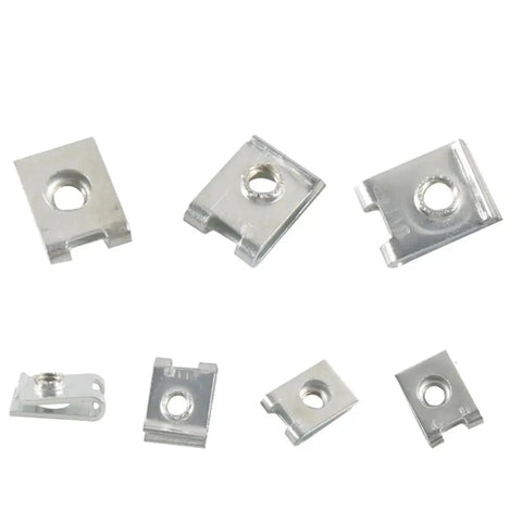 Knockout Deal 80 Pcs Automotive Screws Plastic Push Rivets Fender Bumper Panel Clips Self Locking Retainer Fasteners For Your Whip And Truck Assorted Sizes 4 5 6 Mm Durable Trim Hooks Nailed It Every Time, assortment of metal clips.