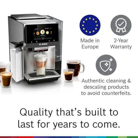 Double Cup Barista Style Home Fully Automatic Coffee Machine With 36 Drink Presets And Touchscreen Controls for Latte Macchiato