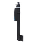 Rock Solid 20 Inch Magnetic Pool Latch With Dual Alarms And Beacon Lights To Lock Down Your Swim Area auto-lock feature shown from side
