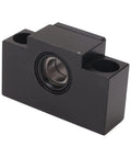 Bearing Block Workhorse For SFU1605 And SFU1204 Ballscrews With C7 Type Carbon Steel Construction For Stable Rotation Precision Lock Nut Slot Bearing Ideal For CNC Routers And Precision Machine Tools
