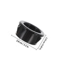 200 Pcs Nylon Cable Bushing Grommets Snap In Wire Protector Kit For Network Distribution Boxes And Office Setup Black Heavy Duty Wear Resistant Gear To Keep Cables Safe And Neat, black nylon grommet 2.8 cm