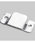 Close-up of a heavy duty metal clip, part of Universal Sectional Sofa Connectors Lock Down Your Couch And Keep It Tight With Heavy Duty Interlocking Furniture Clips That Stop Shifting And Secure Your Living Room Setup.