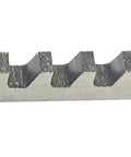 A1 3mm High Speed Steel Keyway Broach For CNC Milling Machines, serrated edge visible, sharp teeth for precise cutting.