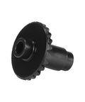 Close-up of a gear from the 4Pc Steel Machined Ring Gear And Pinion Set 22/12T For 1/18 RC Crawler Upgrades, showcasing gear teeth detail.