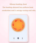 Keep That Coffee Strong Desk Cup Warmer With Steady 55 Degree Thermostat showing silicone heating sheet and temperature controls.