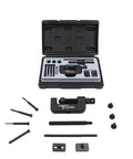 Motorcycle Chain Breaker And Riveting Tool Kit With 16-Piece Set, Carrying Case Included