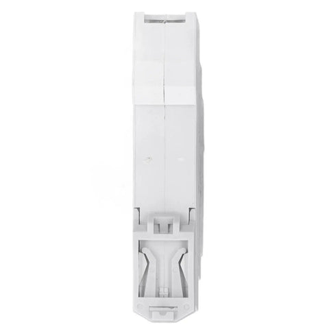 Keep Tabs On Your Electric Bill With This Smart Real Time Energy Monitor App Tracks Voltage Current And Watts Plug And Play Setup For Pool Pumps Water Heaters And Commercial Jobs That Truly Save Green, close-up view of a white energy monitor device.
