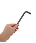Pro Grade 2 Set High Carbon Steel Hex Wrenches With Ball And Flat Ends For Tightening Bike Bolts And Pro Maintenance Work That Hits Different Without The Hand Pain Or Slip Ups, black hex wrench in hand