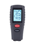 Automotive Paint Thickness Tester Gauge With High Contrast Backlit LCD 2 Mil Resolution Auto Power Off Auto Digital Calibration Data Hold Mini Size Measures Car Coatings Non Destructively Dual Unit MM Mil, black handheld