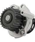 Timing Belt Kit With Water Pump Set Fits Audi A3 A4 TT 2005 2014 20T 20L BPY BWT CDMA Engines Helps You Save Cash Ride Smooth Like Butter So This Kit Is Rock Solid Handles Daily Commute Or Weekend Warrior Needs Great Quality Worth Buying. black water pump with pulley and aluminum housing for Audi 2.0L engines
