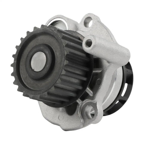Timing Belt Kit With Water Pump Set Fits Audi A3 A4 TT 2005 2014 20T 20L BPY BWT CDMA Engines Helps You Save Cash Ride Smooth Like Butter So This Kit Is Rock Solid Handles Daily Commute Or Weekend Warrior Needs Great Quality Worth Buying. black water pump with pulley and aluminum housing for Audi 2.0L engines