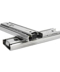 5 Inch Full Extension Drawer Slides 2 Pack Ball Bearing Soft Close Side Mount Steel Cabinet Drawer Slides Heavy Duty