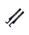 Two Pack Car Seat Gap Filler Organizer For Between Seat And Console Keeps Coins Wallets Keys Handy Waterproof Durable TPE Material Black