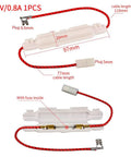 Home Microwave Oven Repair Kit With High Voltage Capacitor 2100V 1.0uF Diode CL01 12 Slow Blow Fuse 5x20mm 6x30mm 20A 6x40mm
