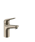 Focus N Modern 7 Inch Tall Single Handle Bathroom Sink Faucet In Brushed Nickel Flexible Install, sleek modern design.