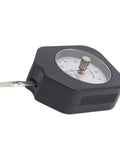 Portable Double Pointer Tension Gauge With 10g Capacity And 0.2g Readout Pro Grade Tensiometer For Delicate Electronics Testing ABS Alloy Body Dual Needle Dynamometer Precision Quality Control SEG-10-2, black dial view