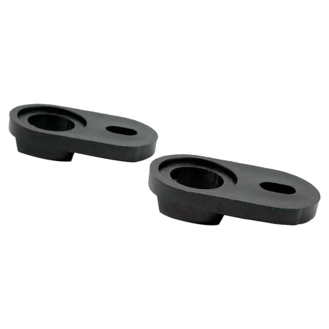 2 Pack Fridge Door Upper Closing Cam Riser Replacement Kit For WR02X4901 WR2X4901 AP2058495 PS297995, black, side view