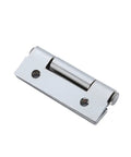 Heavy Duty Thickened 304 Stainless Steel Spring Hinge Built Tough Self Closing Silent Action Reinforced Four Hole Mounting Rust Proof Top Grade Hardware For Interior And Exterior Doors visible from an angled view.