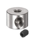 Set Screw Shaft Collars 2.1mm Bore Nickel Plated Steel 7mm OD 5mm Width 12 Pack Landing Gear Stopper Wheel Collar and screw