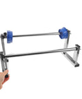 Manual Stretch Wrap Dispenser For Cargo Packaging Film And Wrapping Supplies Desktop Film Support Rack Pro Grade, metal plastic frame