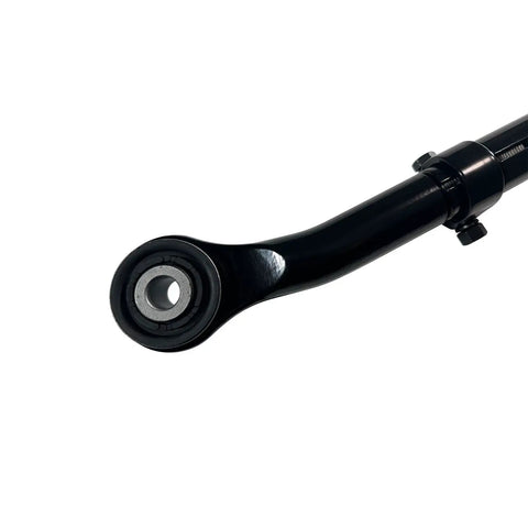 Front Integral Forged Adjustable Track Bar For 0 To 5 Inch Lift On 2014 To 2024 Ram 3500 4WD Beefed Up Heavy Duty Panhard Rod Replacement For Precise Axle Alignment And Strong Off Road Performance, black forged end