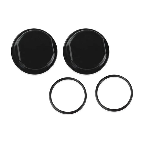 2 Pack Hub Dust Caps Replacement For Dexter Vortex Hubs With 5 Bolt Pattern Includes O Ring Fits 1250 To 1750 Lb Marine Trailer Hubs