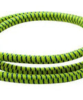 Gonna Love These Super Handy Adjustable Tensioning Cables With Hooks For Camping And Cargo Secure Lashing Strap Pack Of Two Heavy Duty Bungee Cord Tie Downs That Are No Sweat At All featuring green-and-black bungee cord with hooks.