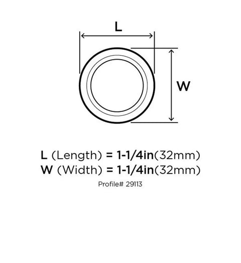 Traditional Round Cabinet Knob In Oil Rubbed Bronze Finish With Subtle Copper Highlights dimensions 1-1/4in round shape