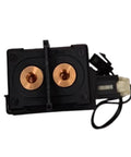 Heavy Duty High Voltage DC Contactor Relay Built Tough For EV Charging Stations And Solar Power Battery Storage Systems Delivering Slick Switching Performance Around The Clock Daily showing copper terminals and mounting base.