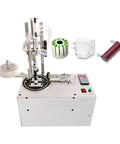 2-Axis Automatic Tape Wrapping Machine For Transformer Coils And Lithium Battery Charger Coils, Handles 34mm To 77mm Tapes Up And Down, Auto Homing, Foot Switch Control, Compact Workhorse For Factories, Warehouses, And Logistics Centers