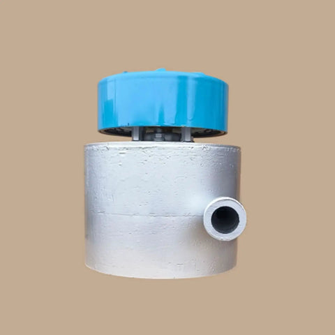 Beefy 2200W Hydro Generator 220V Micro Hydroelectric Water Turbine with aluminum casing and blue top for creek power