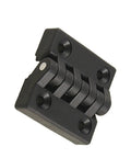 Heavy Duty Sealed Bearing Gate Hinges 40x40mm Ball Bearing Black Plastic Door Hinge For Indoor Outdoor Use Left And Right Swing