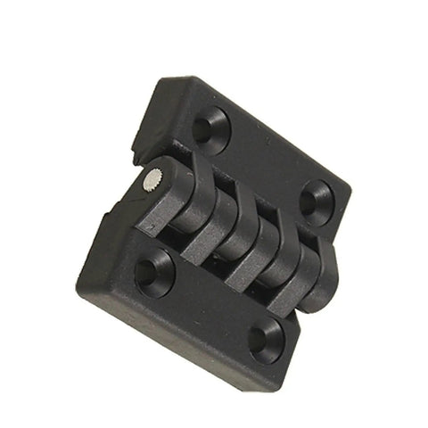 Heavy Duty Sealed Bearing Gate Hinges 40x40mm Ball Bearing Black Plastic Door Hinge For Indoor Outdoor Use Left And Right Swing