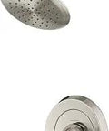 Fluent Shower Trim Kit With Water Saving Shower Head And Cartridge In Brushed Nickel Finish For Easy Bathroom Renovations Replacement Parts And Upgrades