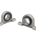 Heavy Duty Spherical Roller Bearing Insert Shaft Fits Zinc Alloy Mounted Pillow Block Housing Sealed Dustproof KP Series 25mm, pair