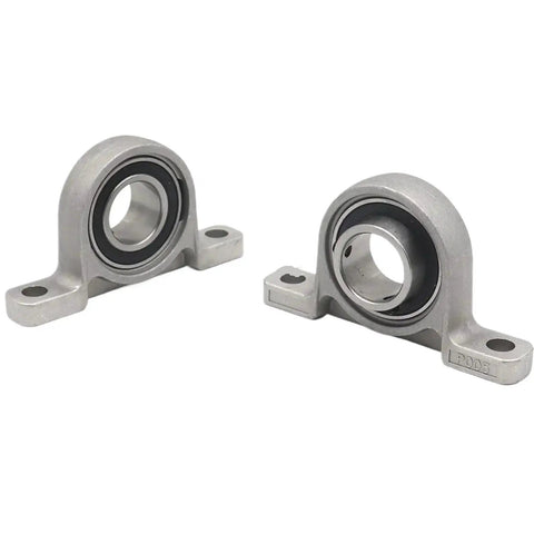 Heavy Duty Spherical Roller Bearing Insert Shaft Fits Zinc Alloy Mounted Pillow Block Housing Sealed Dustproof KP Series 25mm, pair