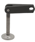 Outboard Transom Clamp Screw And Handle Assembly In Stainless Steel For 40HP E40G Boats, side view